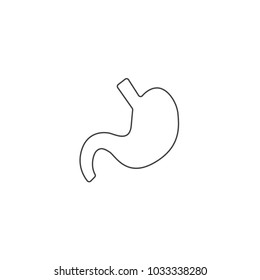 heart icon vector outline