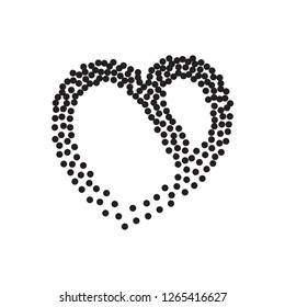 Heart Icon Vector. Perfect Love symbol, Stylish love icon