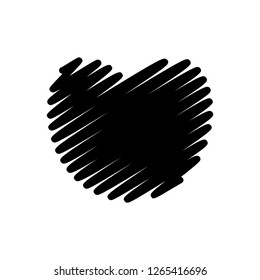 Heart Icon Vector. Perfect Love symbol, Stylish love icon