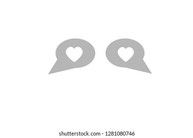 Heart Icon Vector. Perfect Love symbol. Valentine's Day sign, emblem isolated on white background with shadow, Flat style for graphic and web design, logo. EPS10 black pictogram. - Vector