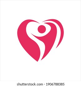 Vector de iconos del corazón. Símbolo de amor perfecto. Signo de San Valentín