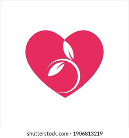 Heart Icon Vector. Perfect Love symbol. Valentine's Day sign