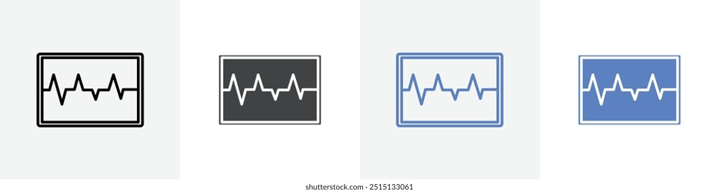 heart icon vector set use for web ui or app