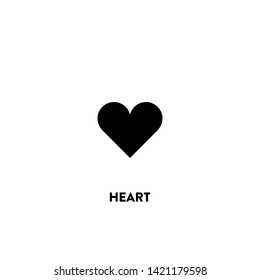 heart icon vector. heart sign on white background. heart icon for web and app