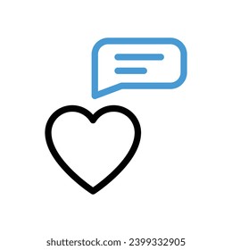 Heart Icon vector stock illustration