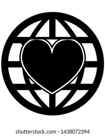 
Heart Icon vector symbol icon