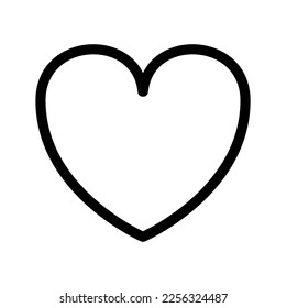 Heart Icon Vector Symbol Design Illustration