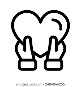 Ilustración de diseño de Vector de iconos de corazón