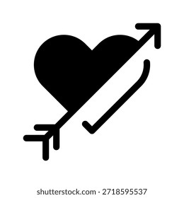Heart Icon Vector Symbol Design Illustration