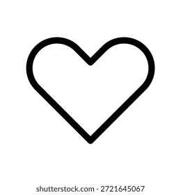 Ilustración de diseño de símbolo de Vector de icono de corazón
