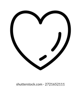 Ilustración de diseño de símbolo de Vector de icono de corazón