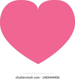 Heart Icon Vector.Flat style for graphic and web design