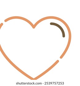 Icono del corazón para el Web, App, infografía, etc