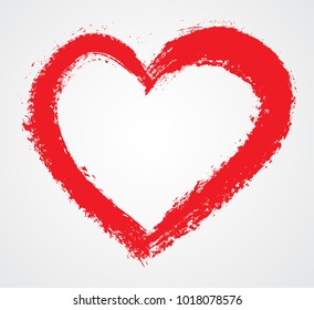 Heart  icon.Love symbol.Valentine's Day signVector illustration.