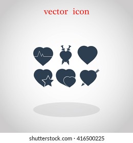 heart icons 