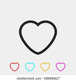  heart icons