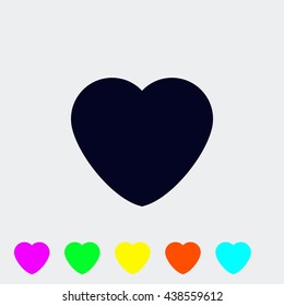  heart icons