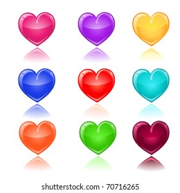 heart icons
