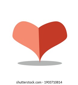 Heart icons, love symbol, concept of love with Hand drawn heart illustrations.
Design elements can use for Valentines day.