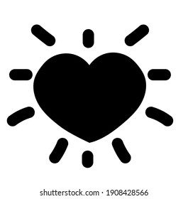 Heart icons, love symbol, concept of love with Hand drawn heart illustrations.
Design elements can use for Valentines day.