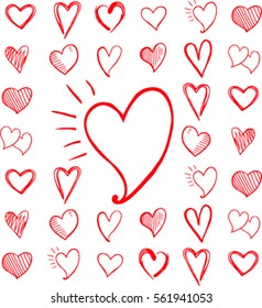 Heart Icons Set