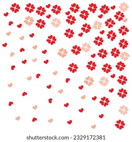 Heart Icons Set, hand drawn icons and illustrations for valentines and wedding