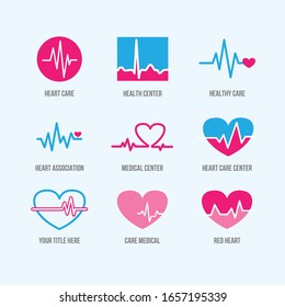 Heart Icons Set, ideal for valentines day and wedding