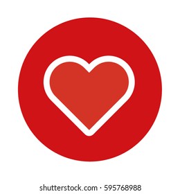 heart icons vector illustration