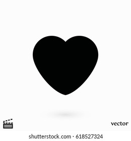 heart icons vector,flat design best vector icon