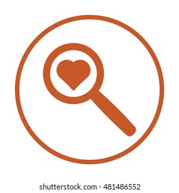  Heart  icon,vector. Flat design.
