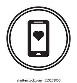  Heart  icon,vector. Flat design.