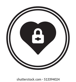  Heart  icon,vector. Flat design.
