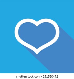 heart icon.vector illustration.