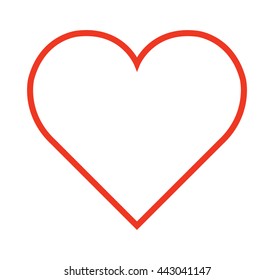 Heart icon.Vector illustration