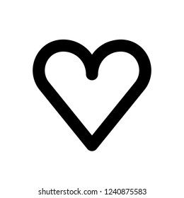 Heart icon,vector illustration. Flat design style. vector heart icon illustration isolated on White background, heart icon Eps10. heart icons graphic design vector symbols.