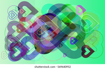 heart idea texture