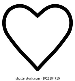 heart illustrations, Love symbol icon, symbol,White background, Heart vector icon, love symbols isolated, Romantic design, Romantic Heart Icon vector flat design