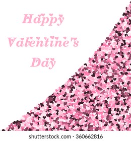 Heart illustration,valentines day,vector background