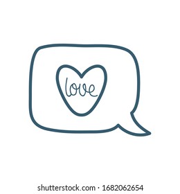 Herzstück in Blasebalge Stil Symbol Design der Liebe Leidenschaft romantische Valentinstag Hochzeitsdekoration und Heirat Thema Vektorillustration Illustration