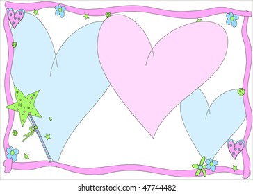 Heart Invitation Fill In