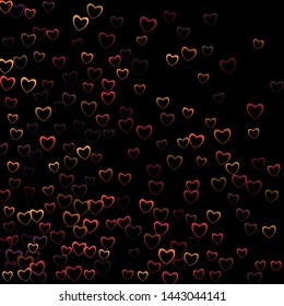 Heart invitation which consists of isolated elements. Modern style with beautiful elements in heart invitation. Can be used as print, wallpaper, cards, valentine cards, banner, background and etc.