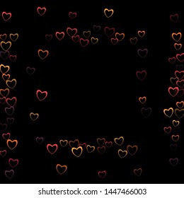 Heart invitation which consists of isolated elements. Modern style with beautiful elements in heart invitation. Can be used as print, wallpaper, cards, valentine cards, banner, background and etc.