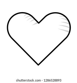 heart isolated icon