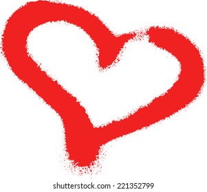 heart isolated on white background