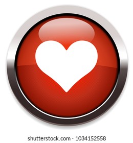 heart isolated vector icon
