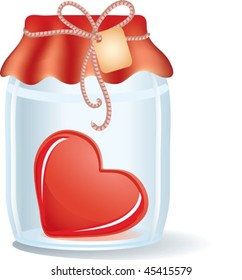 Heart in the jar