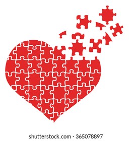 heart jigsaw puzzle