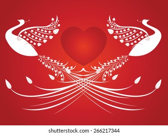 heart keep birds