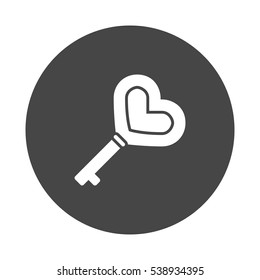 heart key