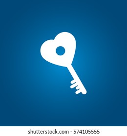 heart key icon